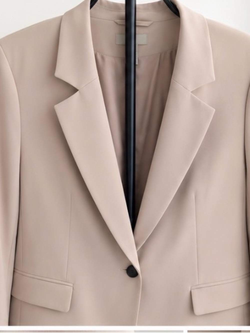 H & M Womens Blazer Jacket in Dusty Mauve NWOT